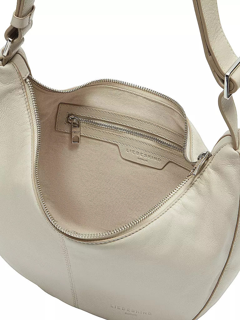 LIEBESKIND BERLIN | Sac en cuir - Hobo Bag MOON Small | Beige