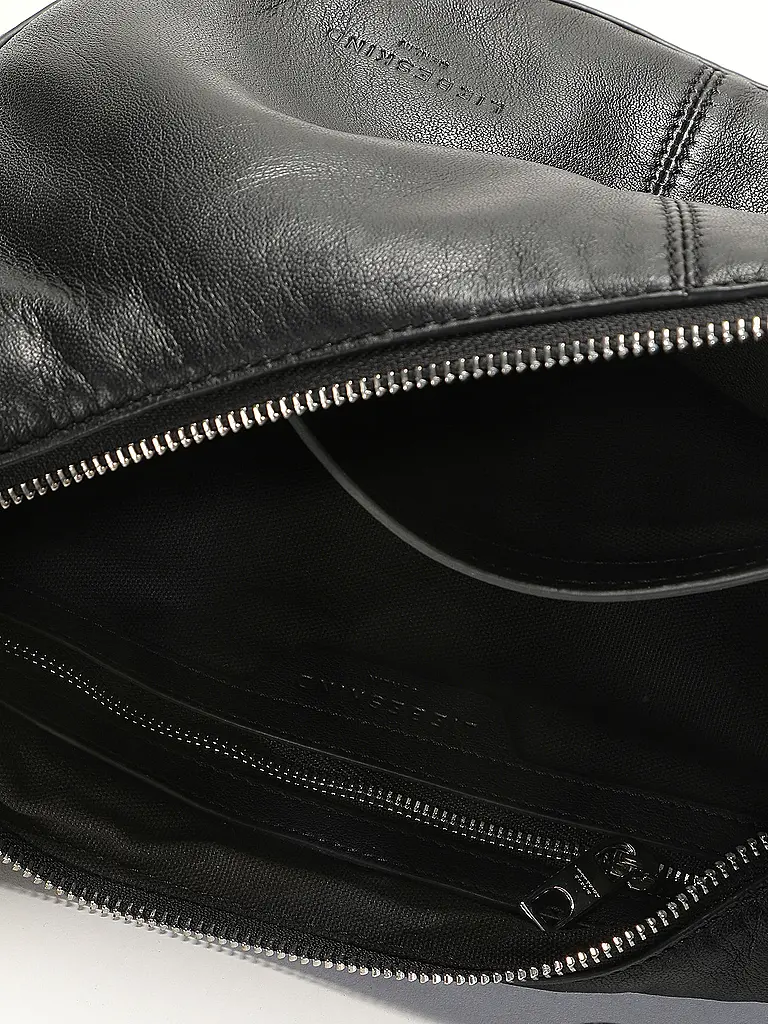 LIEBESKIND BERLIN | Sac en cuir - Hobo Bag MOON Small | Noir
