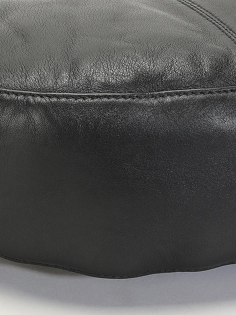LIEBESKIND BERLIN | Sac en cuir - Hobo Bag MOON Small | Noir