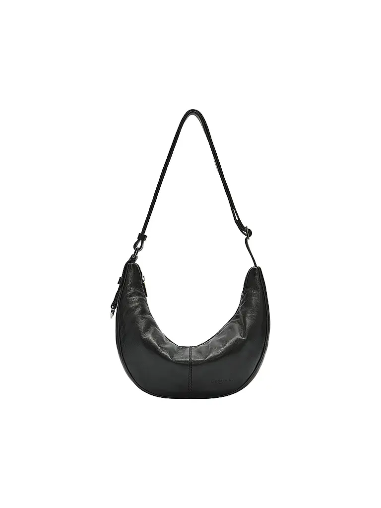 LIEBESKIND BERLIN | Sac en cuir - Hobo Bag MOON Small | Noir