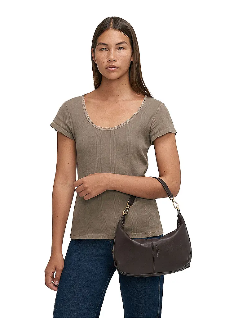 LIEBESKIND BERLIN | Sac en cuir - Hobo Bag PARIS Small | braun