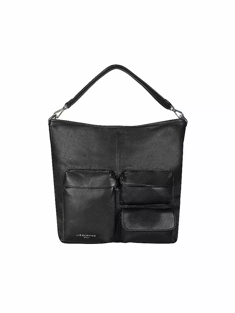LIEBESKIND BERLIN | Sac en cuir - Hobo Medium | schwarz