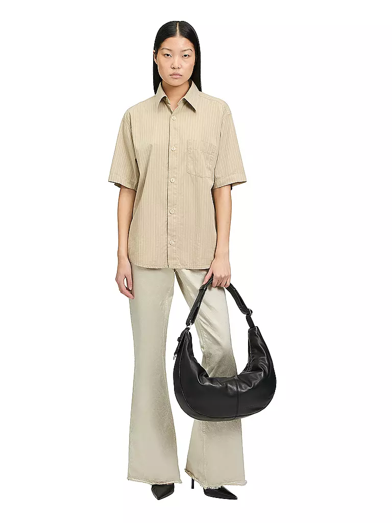 LIEBESKIND BERLIN | Sac en cuir - Hobo MOON Medium | schwarz