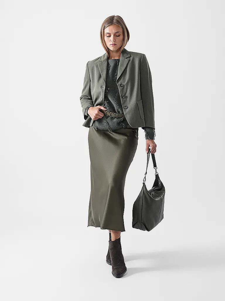LIEBESKIND BERLIN | Sac en cuir - Hobo PARIS Medium | olive