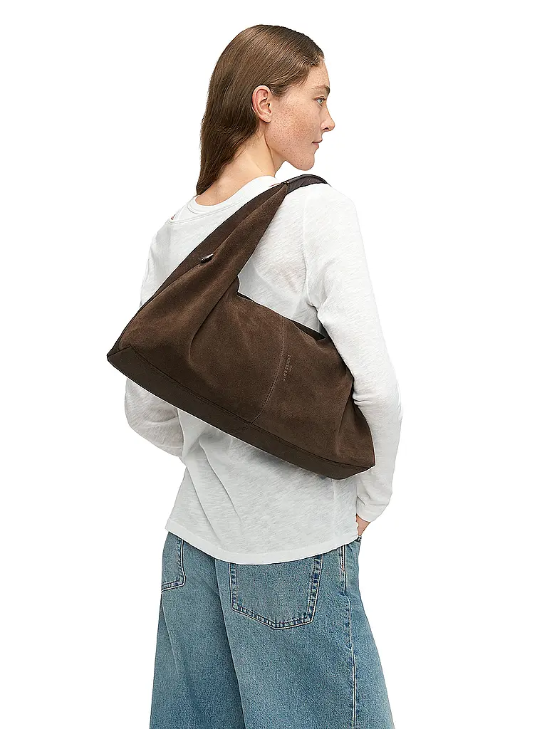 LIEBESKIND BERLIN | Sac en cuir - Hobo SATCHEL | braun