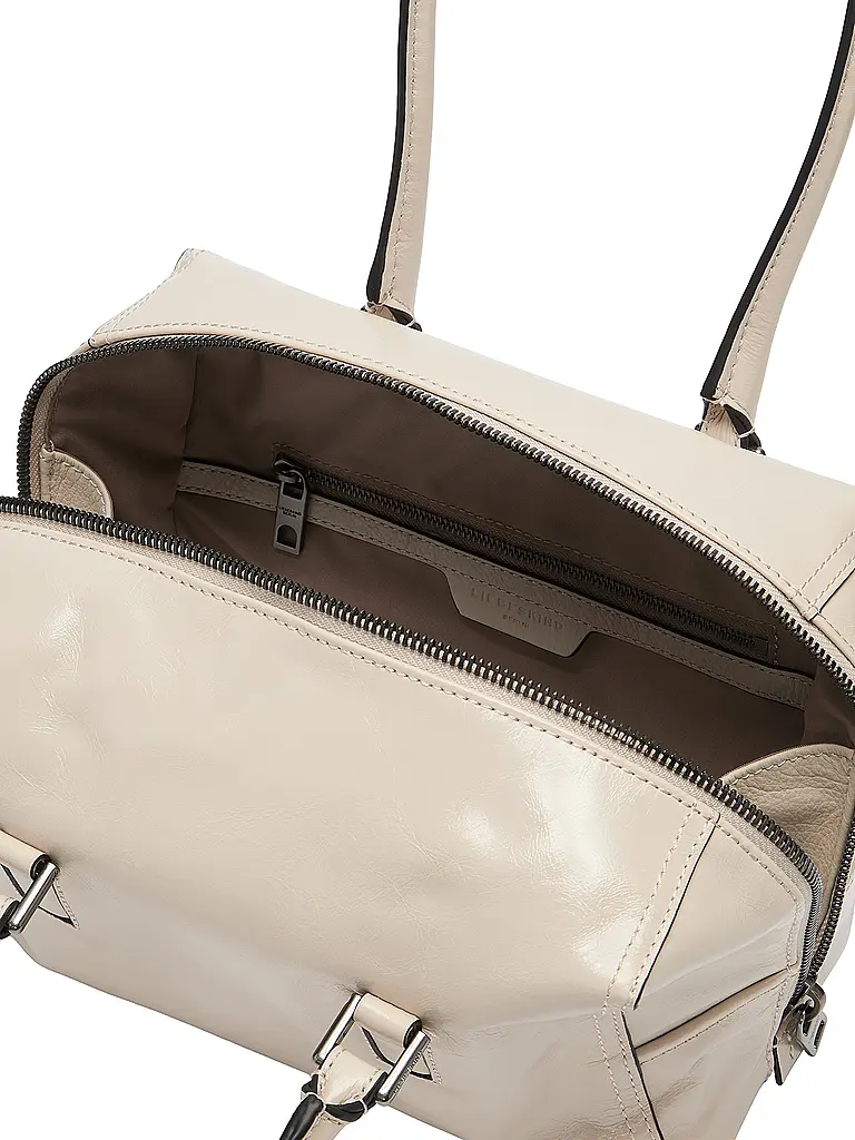 LIEBESKIND BERLIN | Sac en cuir - Sac à main KAYLA SATCHEL Small | Crème