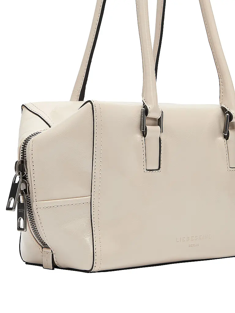 LIEBESKIND BERLIN | Sac en cuir - Sac à main KAYLA SATCHEL Small | Crème