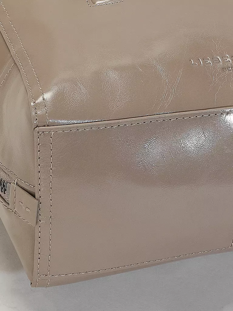 LIEBESKIND BERLIN | Sac en cuir - Sac à main Satchel Small | Noir