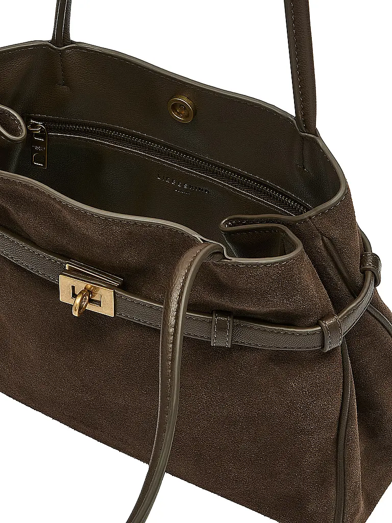 LIEBESKIND BERLIN | Sac en cuir - Sac bandoulière NORI Medium | Marron