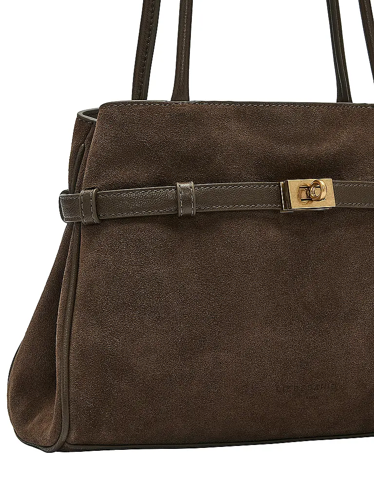 LIEBESKIND BERLIN | Sac en cuir - Sac bandoulière NORI Medium | Marron