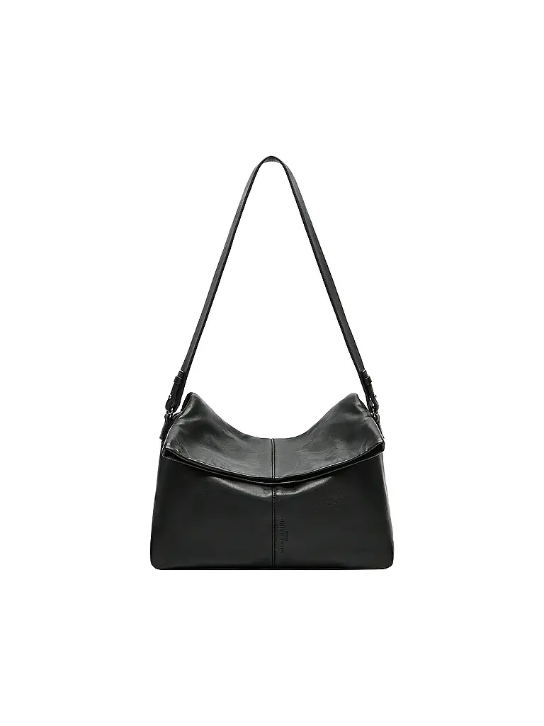 LIEBESKIND BERLIN | Sac en cuir - Sac Hobo FIONA Medium | Noir