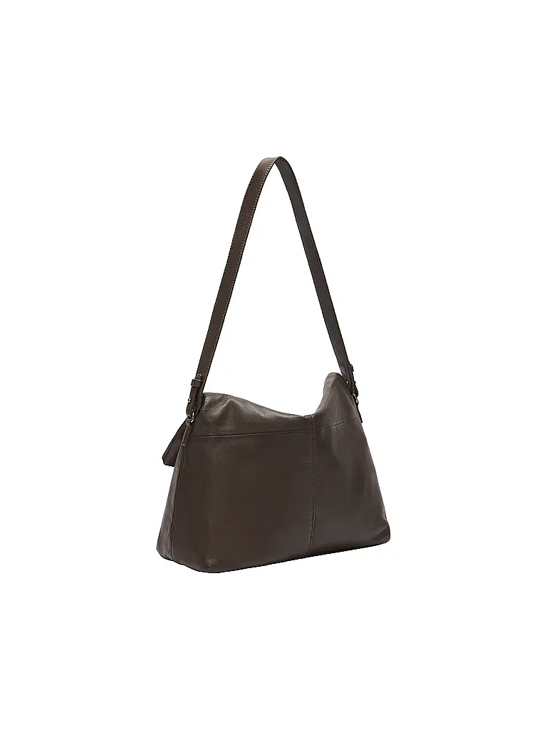 LIEBESKIND BERLIN | Sac en cuir - Sac Hobo FIONA Medium | Marron