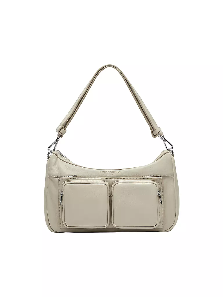 LIEBESKIND BERLIN | Sac en cuir - Sac Hobo MAIA Medium | creme