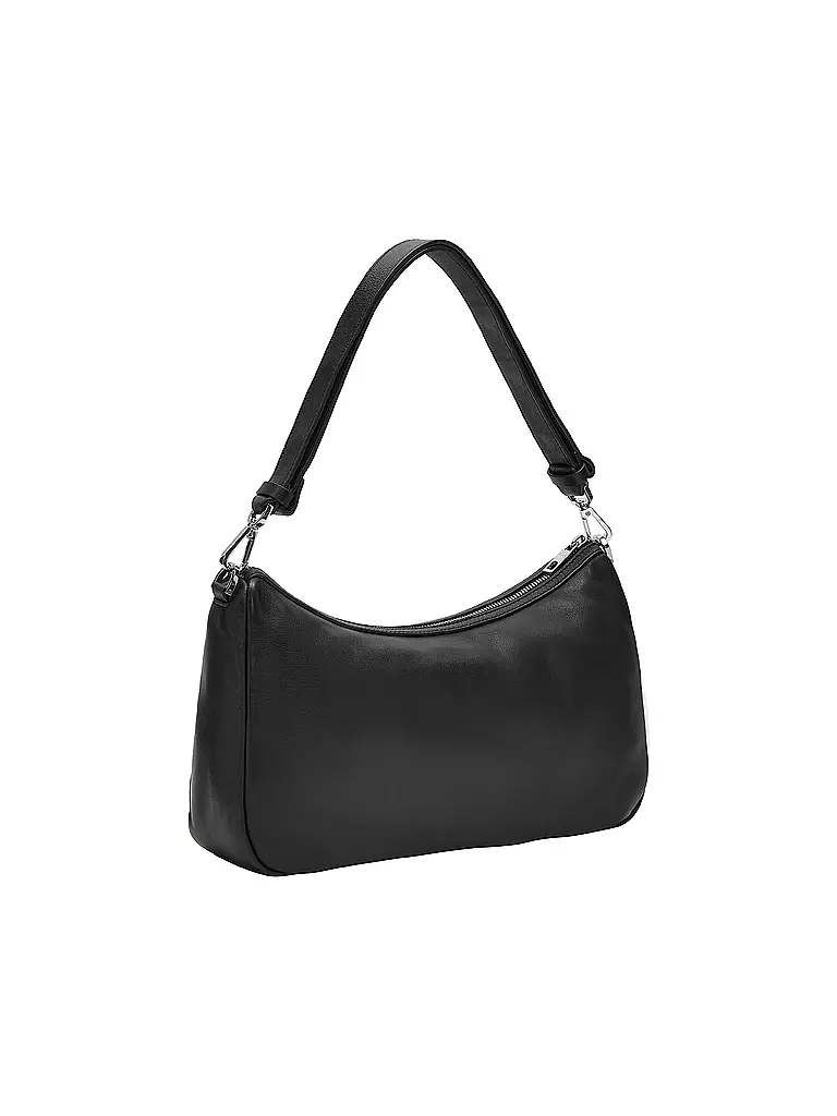 LIEBESKIND BERLIN | Sac en cuir - Sac Hobo MAIA Medium | Noir