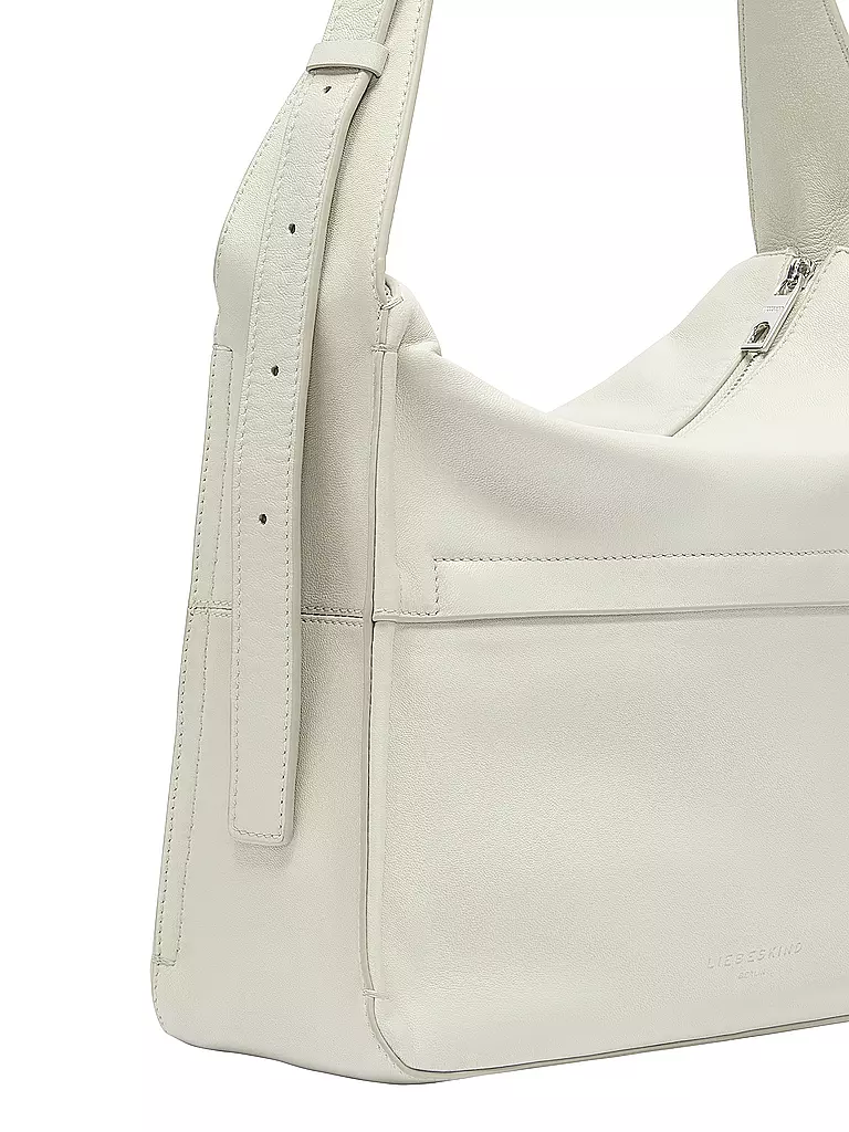 LIEBESKIND BERLIN | Sac en cuir - Sac Hobo SKY Medium | creme