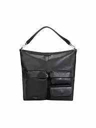 LIEBESKIND BERLIN | Sac en cuir - Sac Hobo | Noir