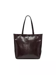LIEBESKIND BERLIN | Sac en cuir - Shopper RIVE Large | Rouge foncé