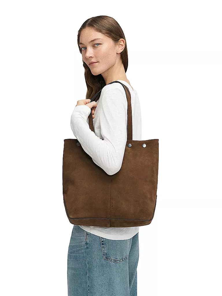 LIEBESKIND BERLIN | Sac en cuir - Shopper RIVE Large | braun