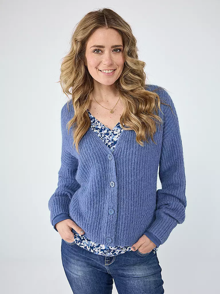 LIEBLINGSSTÜCK | Cardigan | Bleu foncé