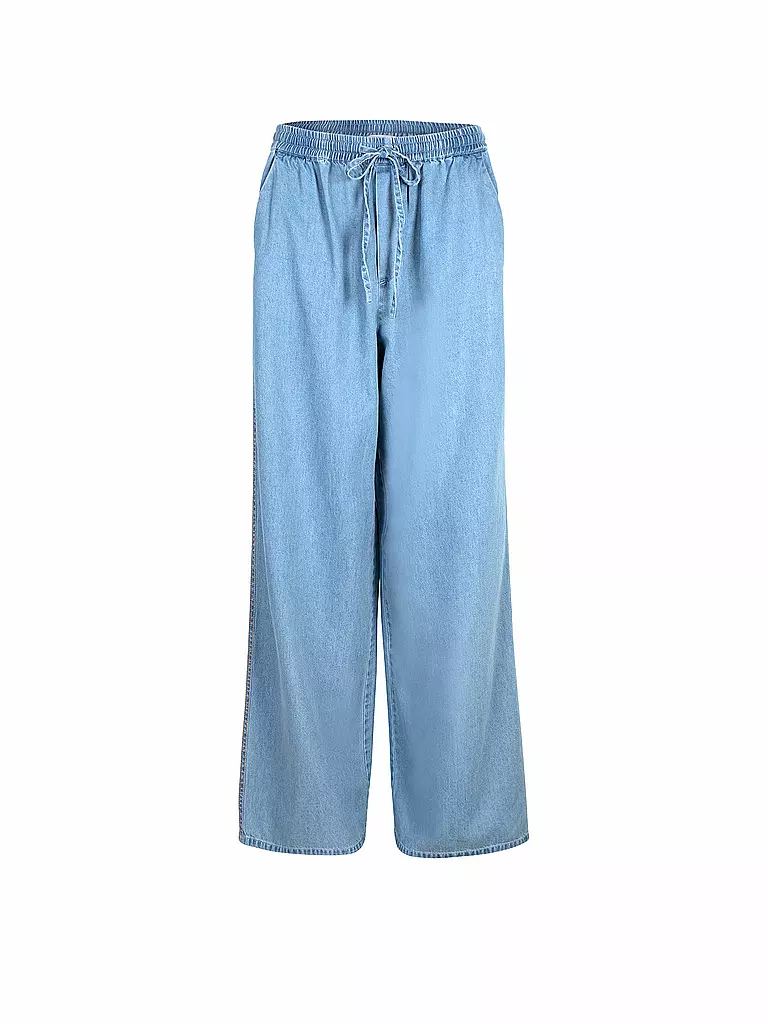 LIEBLINGSSTÜCK | Pantalon Jambe Large LS-050 | blau
