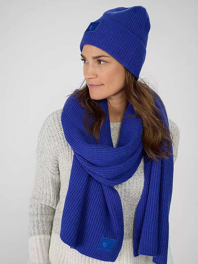 LIEBLINGSSTÜCK | Schal MADIL | Bleu foncé