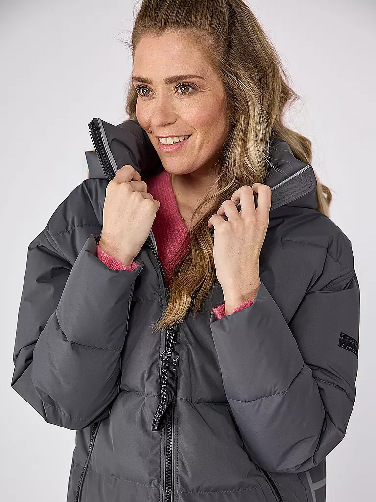 LIEBLINGSSTÜCK | Steppmantel  | Gris