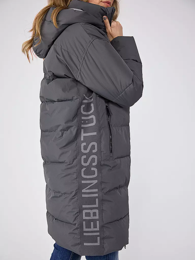 LIEBLINGSSTÜCK | Steppmantel  | Gris