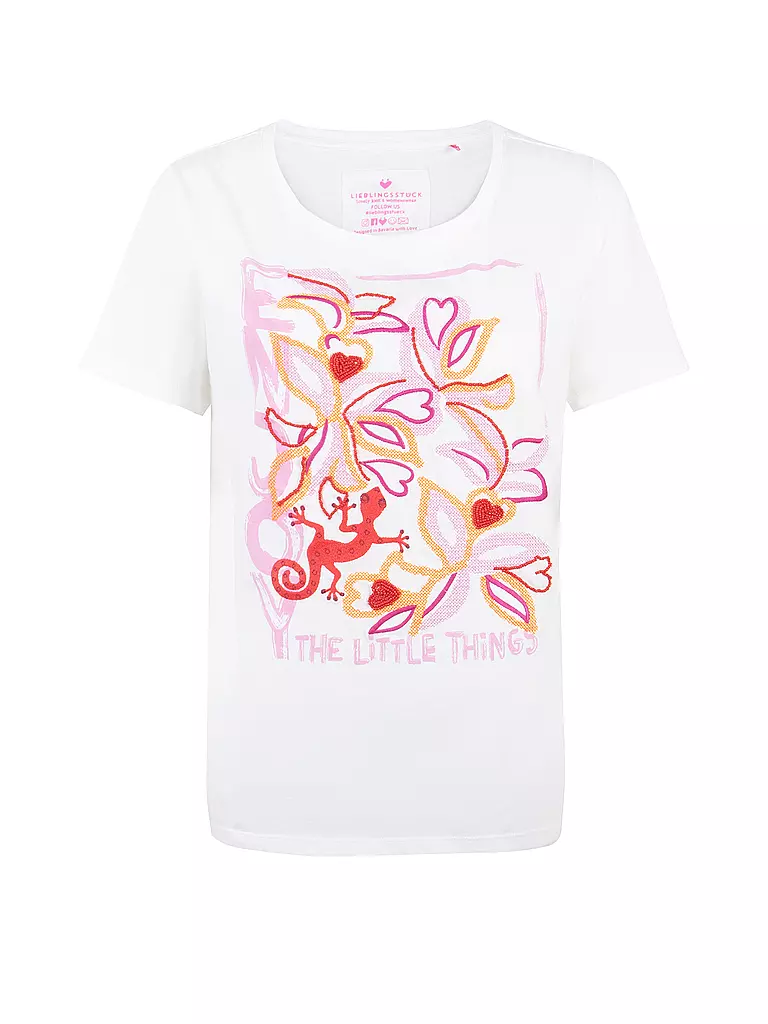 LIEBLINGSSTÜCK | T-shirt | creme