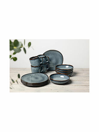LIKE BY VILLEROY & BOCH | Set de petit-déjeuner 12 pièces Lave Gris
