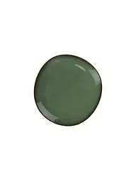 LIKE BY VILLEROY & BOCH | Assiette à pain 17cm Lave Beige | Vert foncé