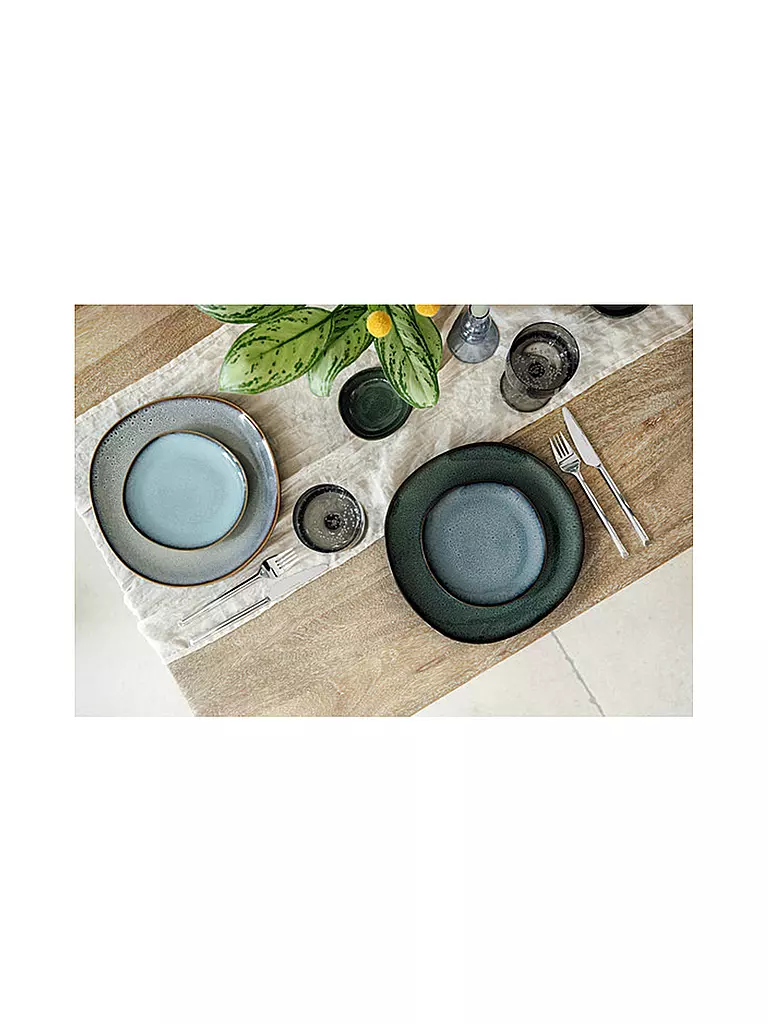 LIKE BY VILLEROY & BOCH | Assiette à pain LAVE VERT 17cm | Vert foncé