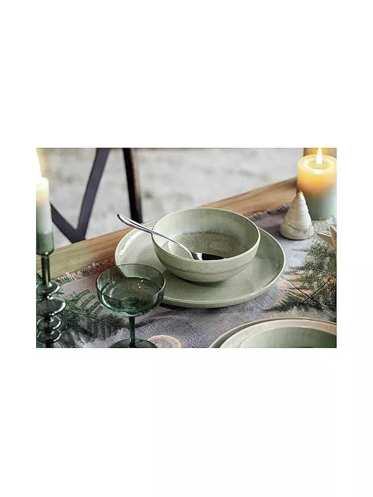 LIKE BY VILLEROY & BOCH | Assiette plate 27cm PERLEMOR Alga | 