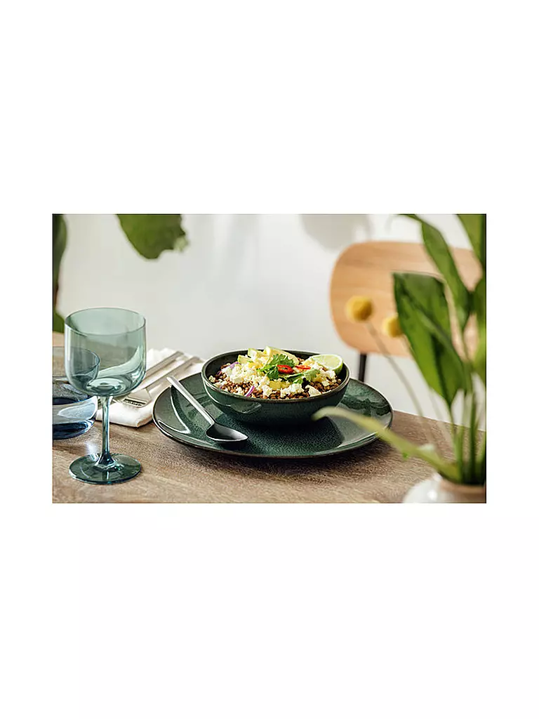 LIKE BY VILLEROY & BOCH | Bol à muesli LAVE VERT 0,60l | Vert foncé