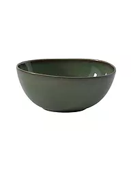 LIKE BY VILLEROY & BOCH | Bol rond 25cm Lave Beige | Vert foncé