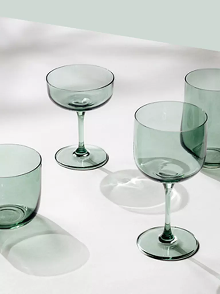LIKE BY VILLEROY & BOCH | Lot de 2 verres à long drink LIKE 385ml Sauge | 