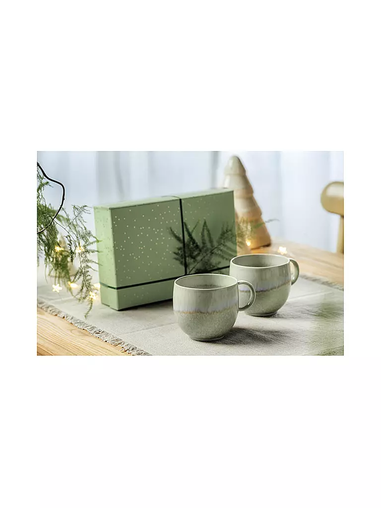 LIKE BY VILLEROY & BOCH | Mug à anse 0,40l PERLEMOR Alga | olive