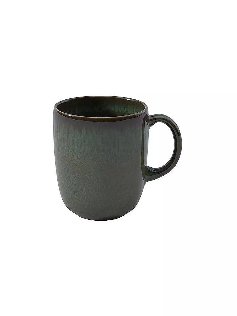 LIKE BY VILLEROY & BOCH | Mug à anse LAVE VERT 0,40l | dunkelgrün