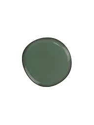 LIKE BY VILLEROY & BOCH | Plat de service 32cm Lave Gris | Vert foncé