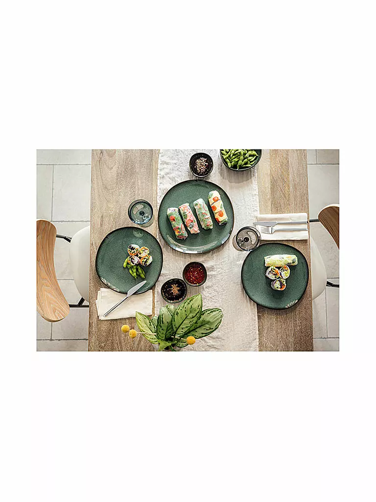 LIKE BY VILLEROY & BOCH | Plat de service LAVE VERT 32cm | dunkelgrün