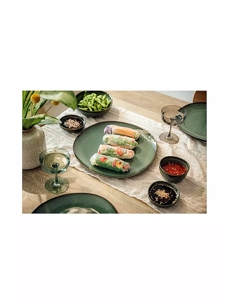 LIKE BY VILLEROY & BOCH | Plat de service LAVE VERT 32cm | 