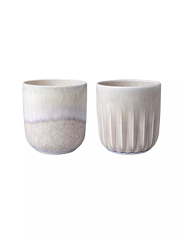 LIKE BY VILLEROY & BOCH | Set de 2 tasses Perlemor Sand | beige
