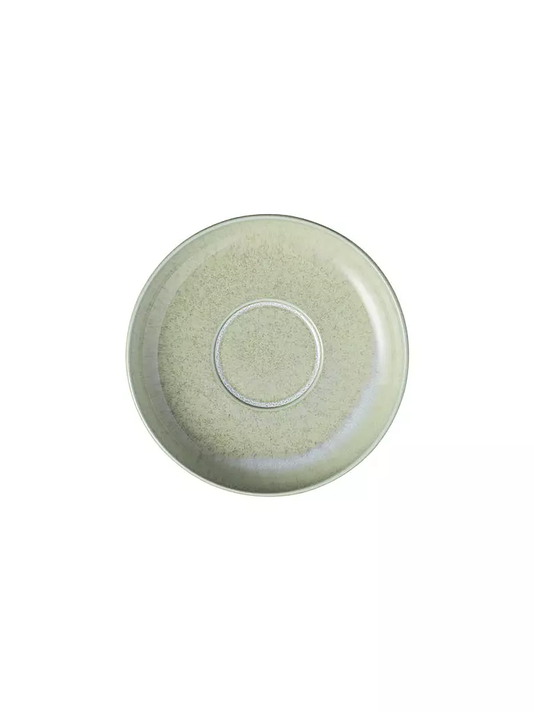 LIKE BY VILLEROY & BOCH | Soucoupe à café 16cm PERLEMOR Alga | olive