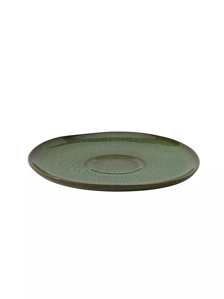 LIKE BY VILLEROY & BOCH | Soucoupe à café LAVE VERT 15cm | dunkelgrün