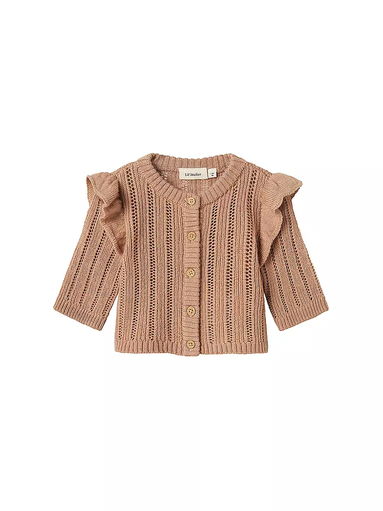 LIL ATELIER | Gilet en tricot pour bébé NBFNOMO | braun