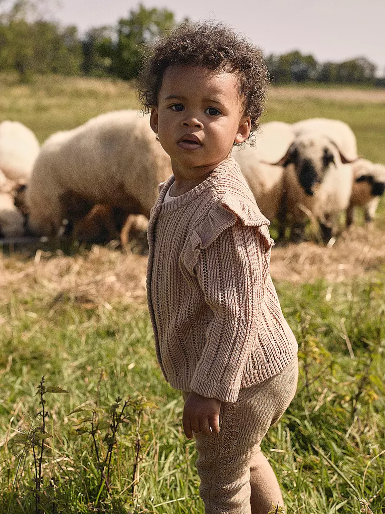 LIL ATELIER | Gilet en tricot pour bébé NBFNOMO | braun