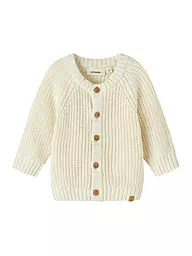 LIL ATELIER | Gilet en tricot pour bébé NBNEMLEN | Crème