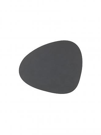 LIND DNA | Set de table ovale en cuir "Nupo" 37x44cm