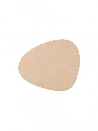 LIND DNA | Set de table ovale "Nupo" en cuir 37x44cm