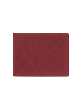 LIND DNA | Set de table SQUARE 35x45cm Nupo Eckig Red