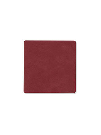 LIND DNA | Sous-verre 10x10cm SQAURE Rouge